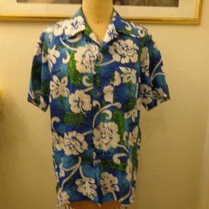 Vintage Hawaiian Men's Short Sleeve Shirt